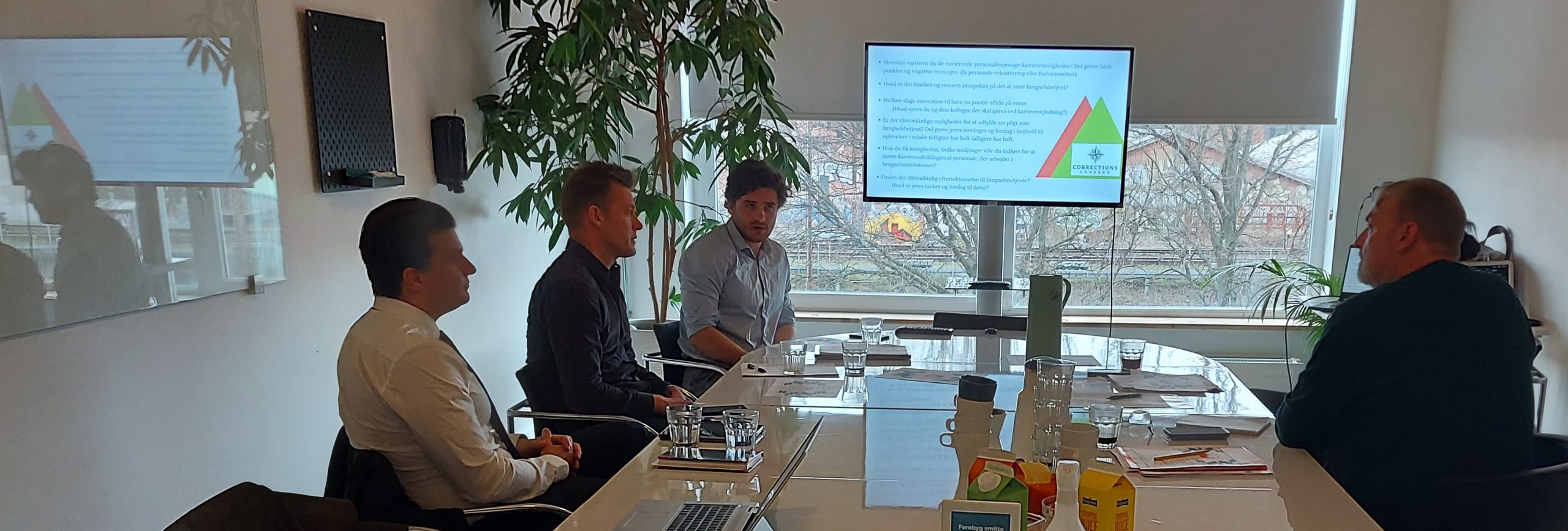 Career Guidance & Emotional Intelligence Training for Prison Service Employees Workshop with representatives from the Danish Prison Federation (Fængselsforbundet)