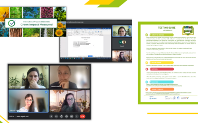 NordPlus project – Green Impact Measured – Online Project Management Meeting