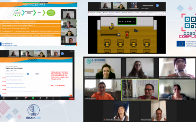 Online Project Management Meeting in July 2023 for the Erasmus+ project DigiComplex