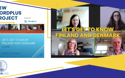 First Online Meeting for our Brand-New NordPlus Project, “Let’s Get to Know Denmark and Finland”
