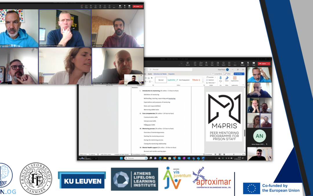 M4Pris Online Project Management Meeting on the 17th of October 2023