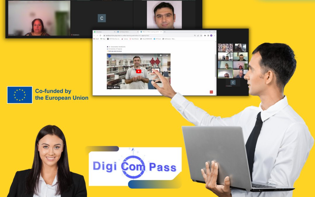 Erasmus + Project DIgiComPass – Online Project Management Meeting