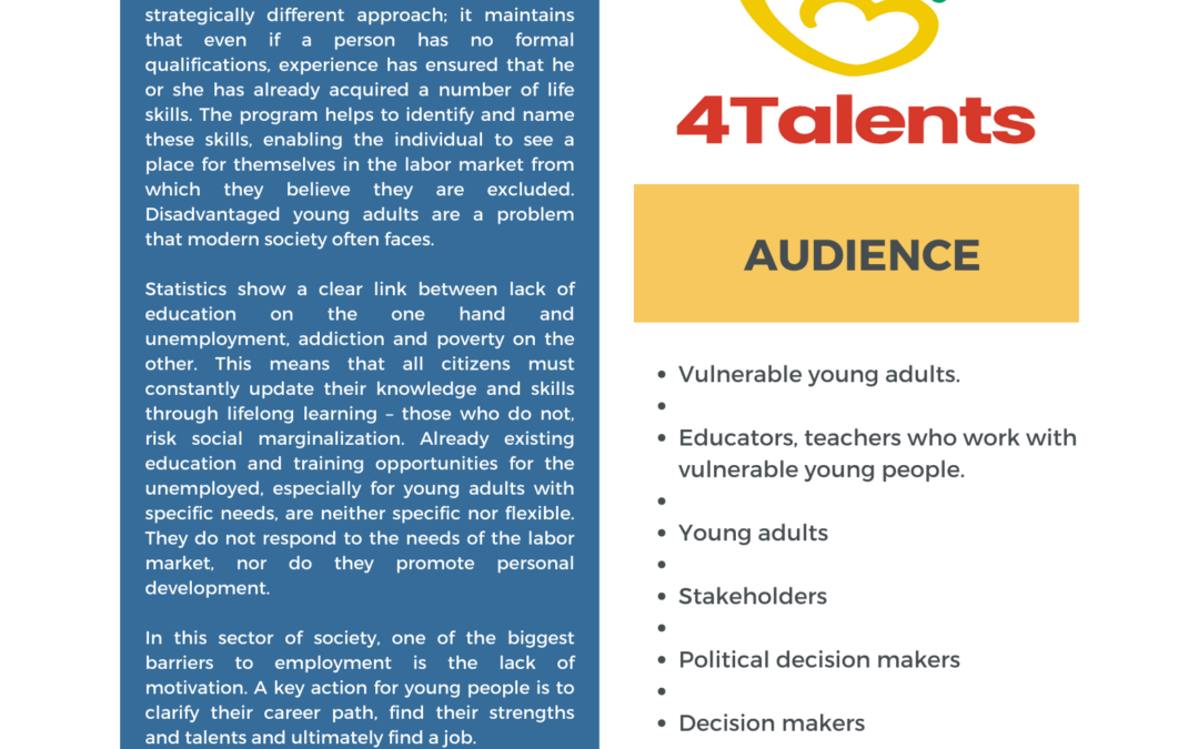 4Talents Newsletter available in English and Danish