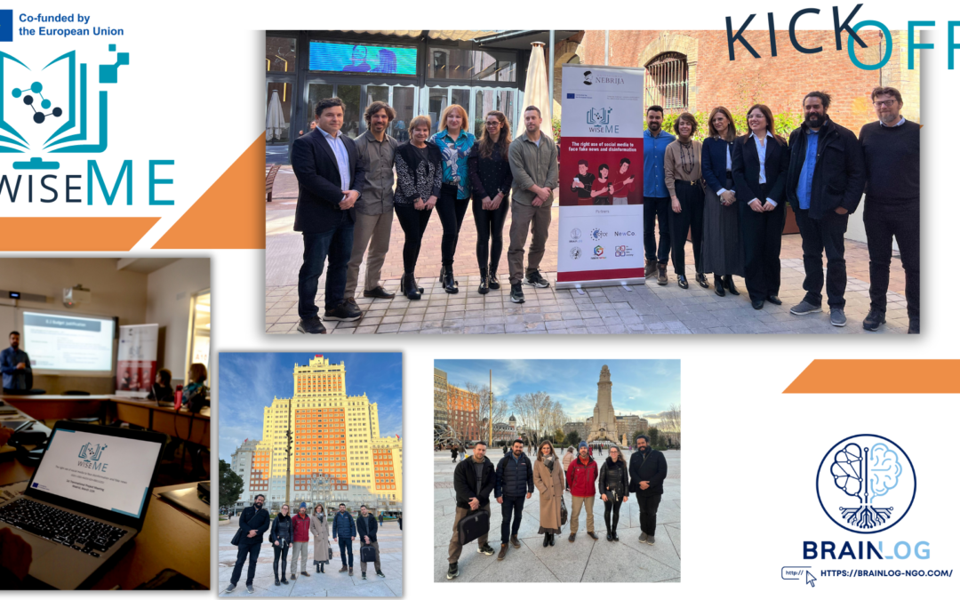 BrainLog Team Embarks on an Educational Odyssey with the Erasmus+ project WiseMe