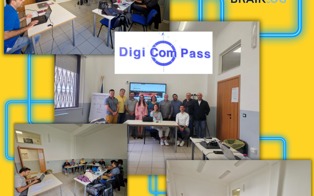 BrainLog is thrilled to be in the heart of Trani, Italy, participating in the Transnational Project Management meeting alongside the partners of the Digicompass Erasmus+ project.