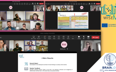 Online Project Management Meeting for the Erasmus+ project WiseMe