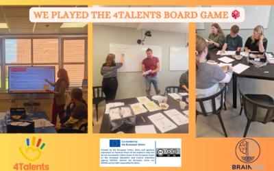 BrainLog organized the 4Talents Piloting Workshop in Denmark, and it was an incredible experience