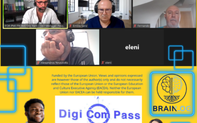 Our online meeting in July 2024 for the DigiComPass Erasmus+ project
