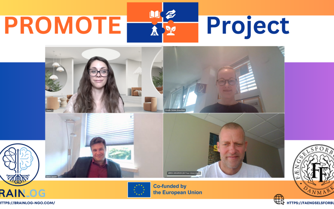 BrainLog participated in an important online meeting as part of our ongoing efforts in the Promote Project