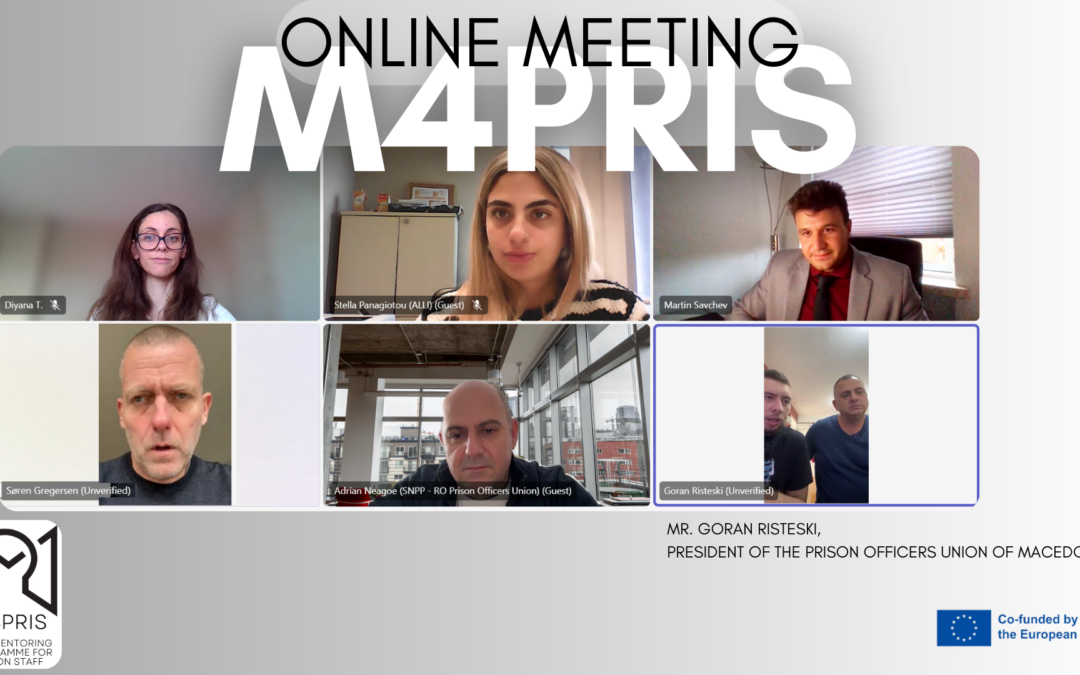 Collaborating with the Prison Union of Macedonia: Expanding M4Pris Impact
