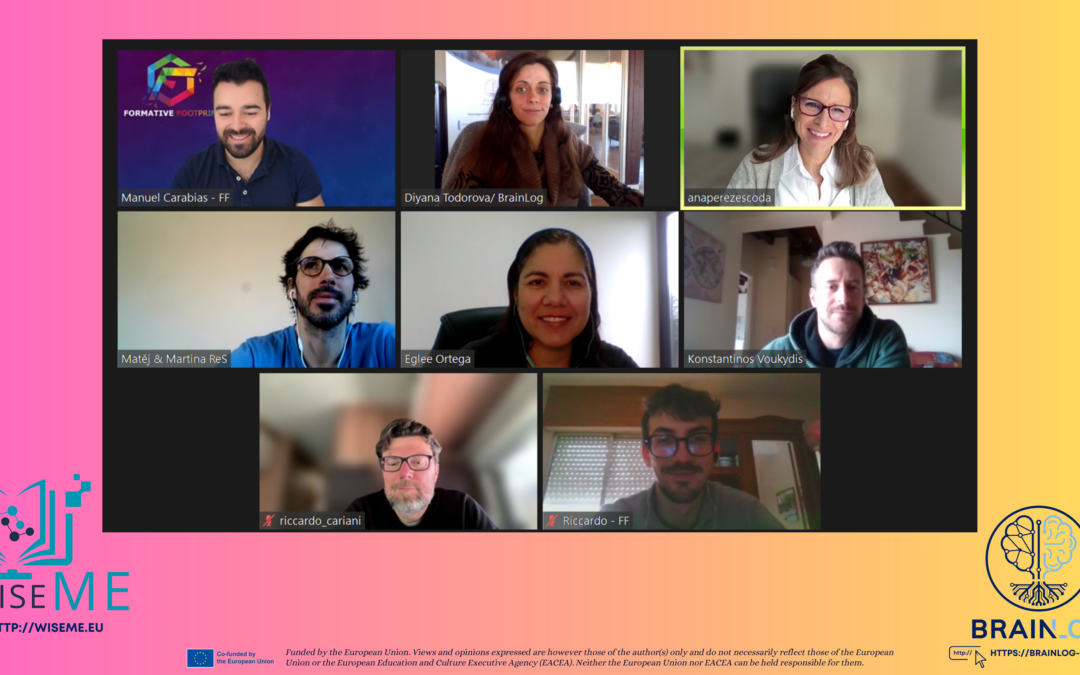 WiseME Online Project Management Meeting in March 2025