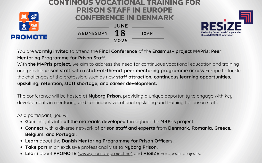 Invitation for the M4Pris Final Conference in Denmark