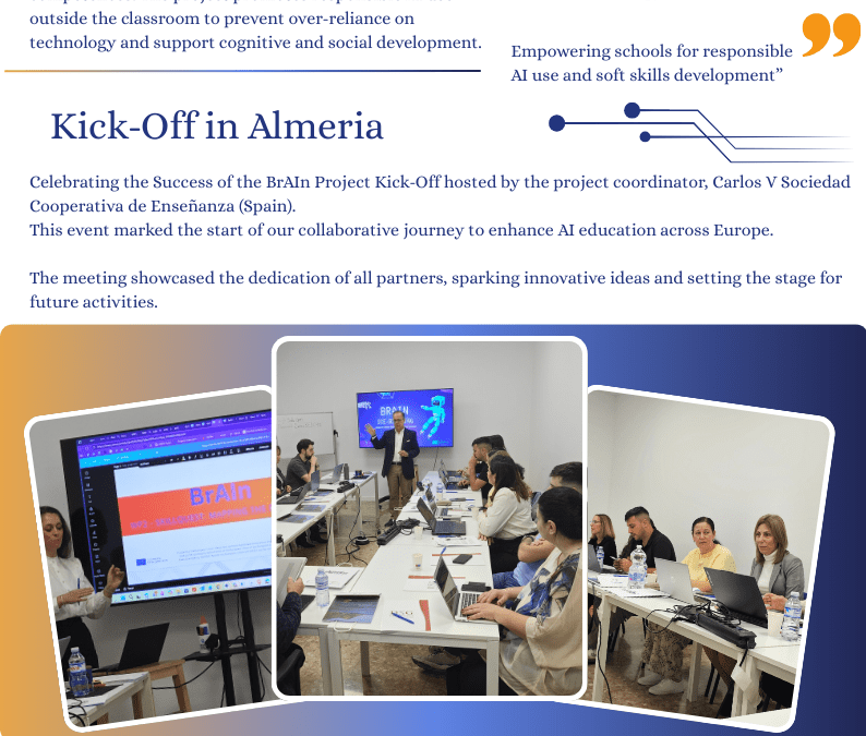 BrAIn – Students First, AI Second newsletter 1 is out!