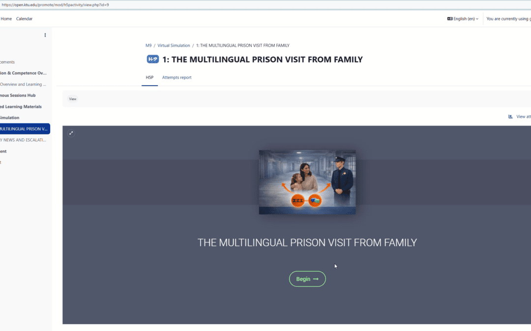 WP3: Promote ongoing dtaft for the e-learning platform – Promoting Integrated Professional Development for Prison Practitioners in Vocational Excellence for Offender Reintegration